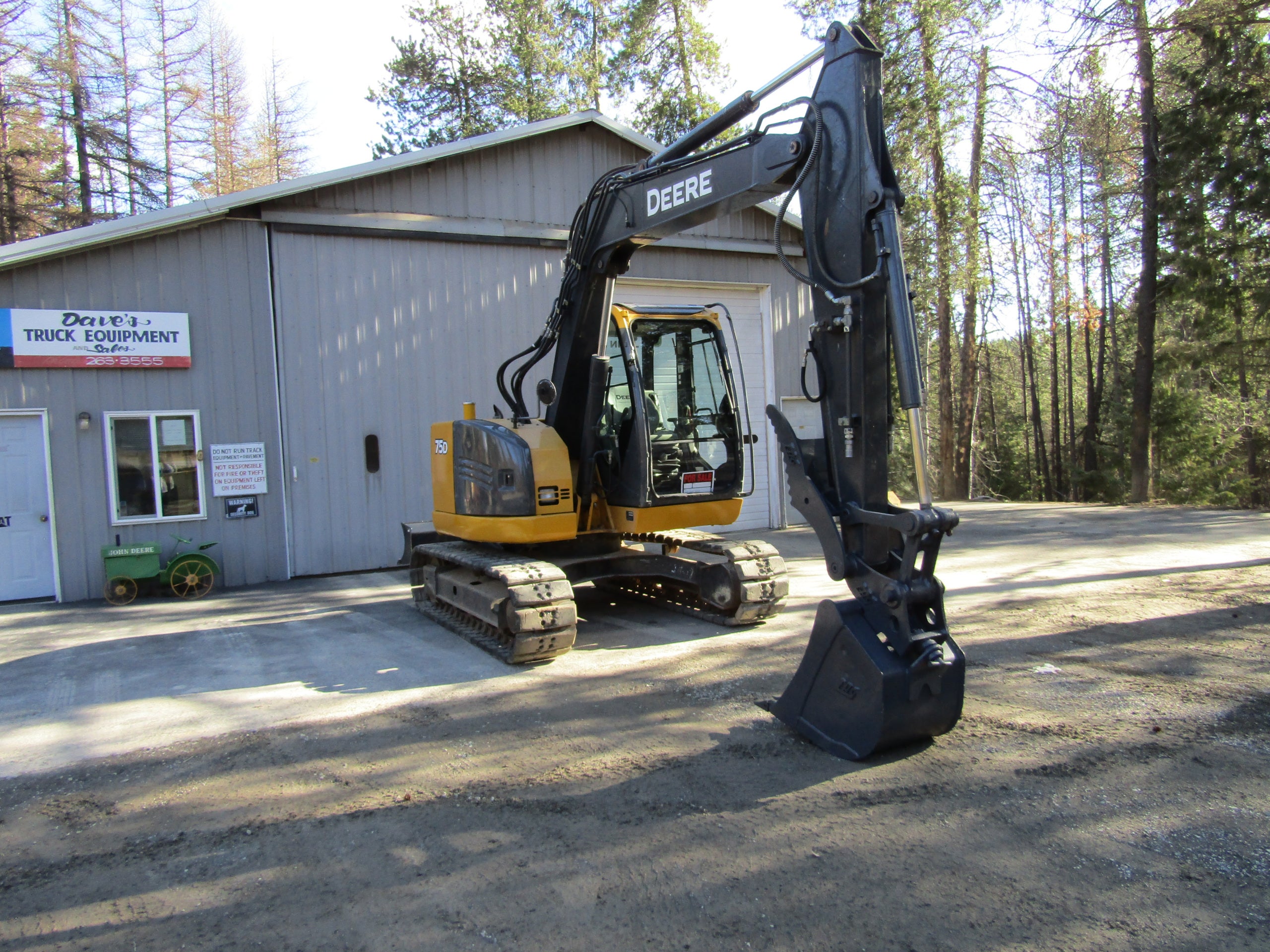 2013 John Deere 75D Excavator Dave's Truck and Equipment Repair